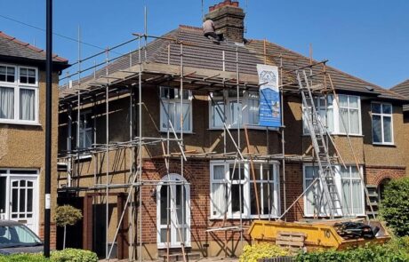 Scaffolding Banner Image | Frontline Roofing & Property Maintenance