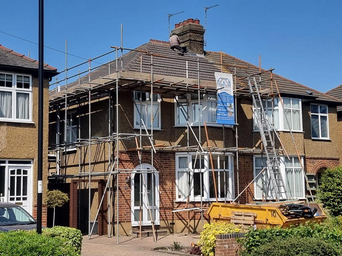 Scaffolding Banner Image | Frontline Roofing & Property Maintenance
